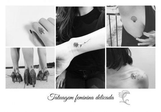 Desenhos para Tatuagens Pequenas e Delicadas - Femininas photo 1