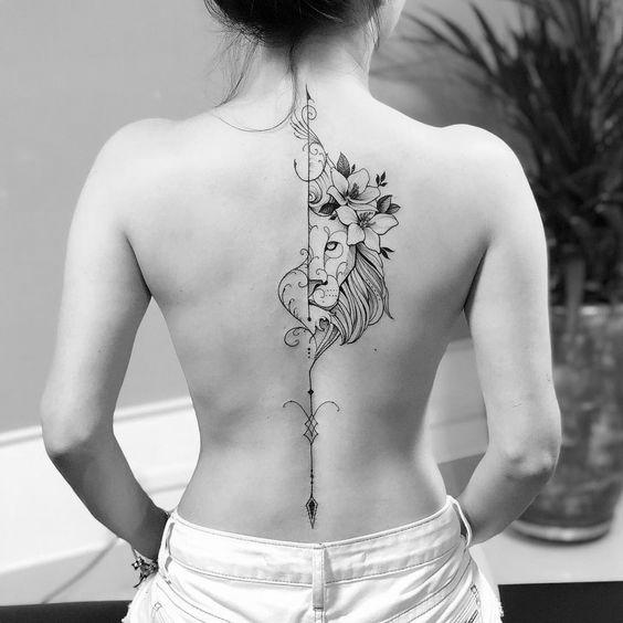 80 Modelos de Tatuagens nas Costas (Femininas) image 2