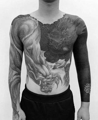 Fotos de Tatuagens Blackout - Novas Tend^encias photo 2