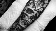 Tatuagens de caveiras: A vida e a morte estampados na pele! image 0